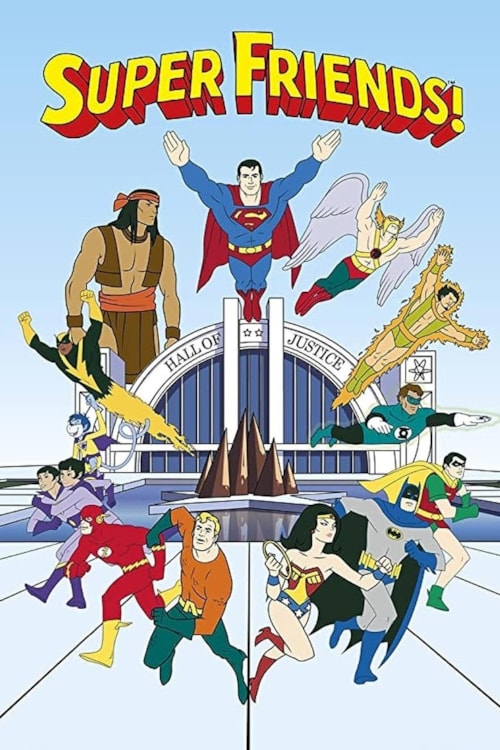 Los Súper amigos poster
